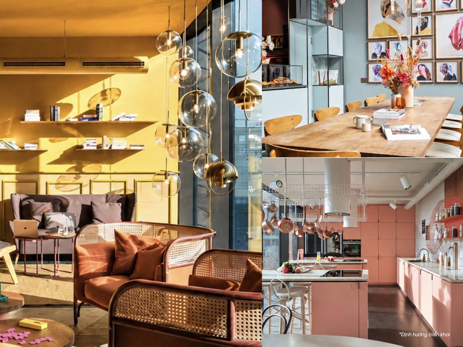 Lounge & bếp xã hội